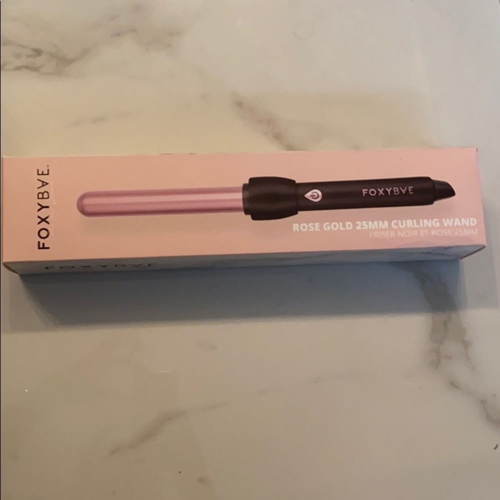 FoxyBae 25MM Rose Gold Curling Wand